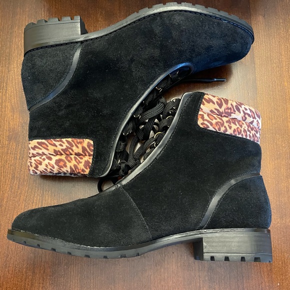 NWOT Crown & Ivy Black June boots - Picture 5 of 14